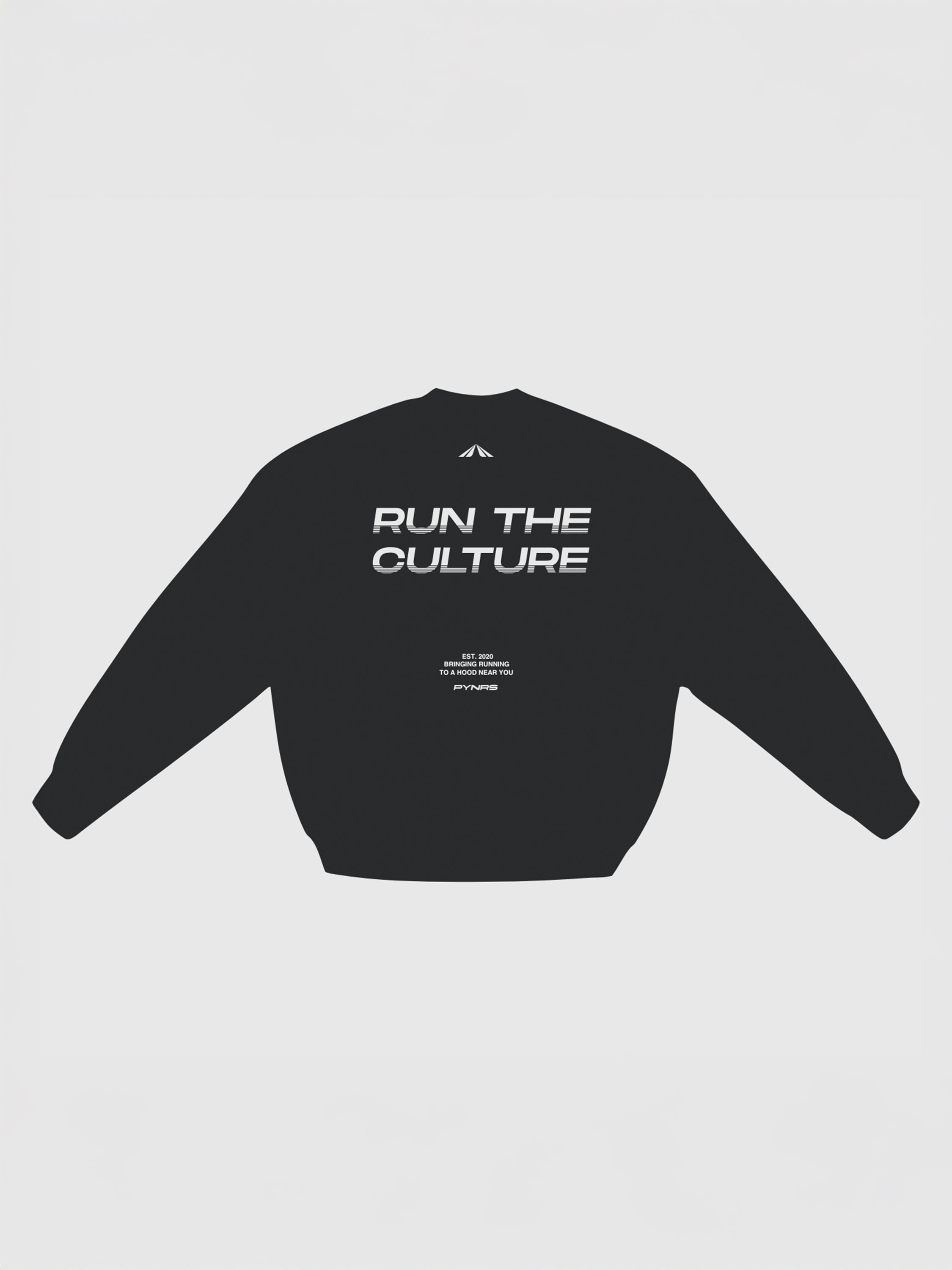 Run The Culture Oversized Crewneck