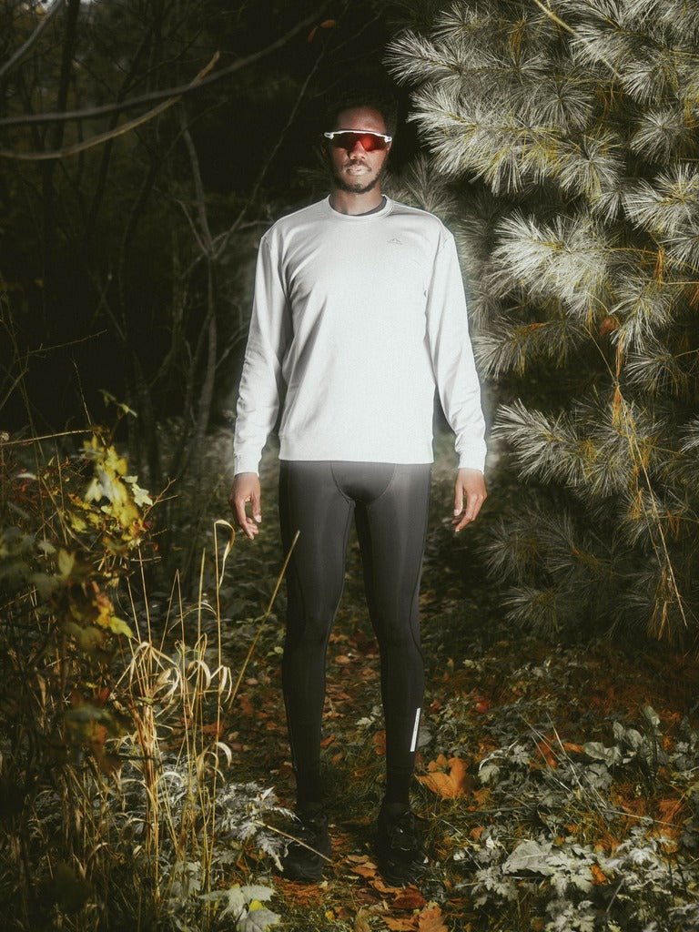 '23 Draper Running Sweatshirt - Cool Grey - PYNRS Performance Streetwear
