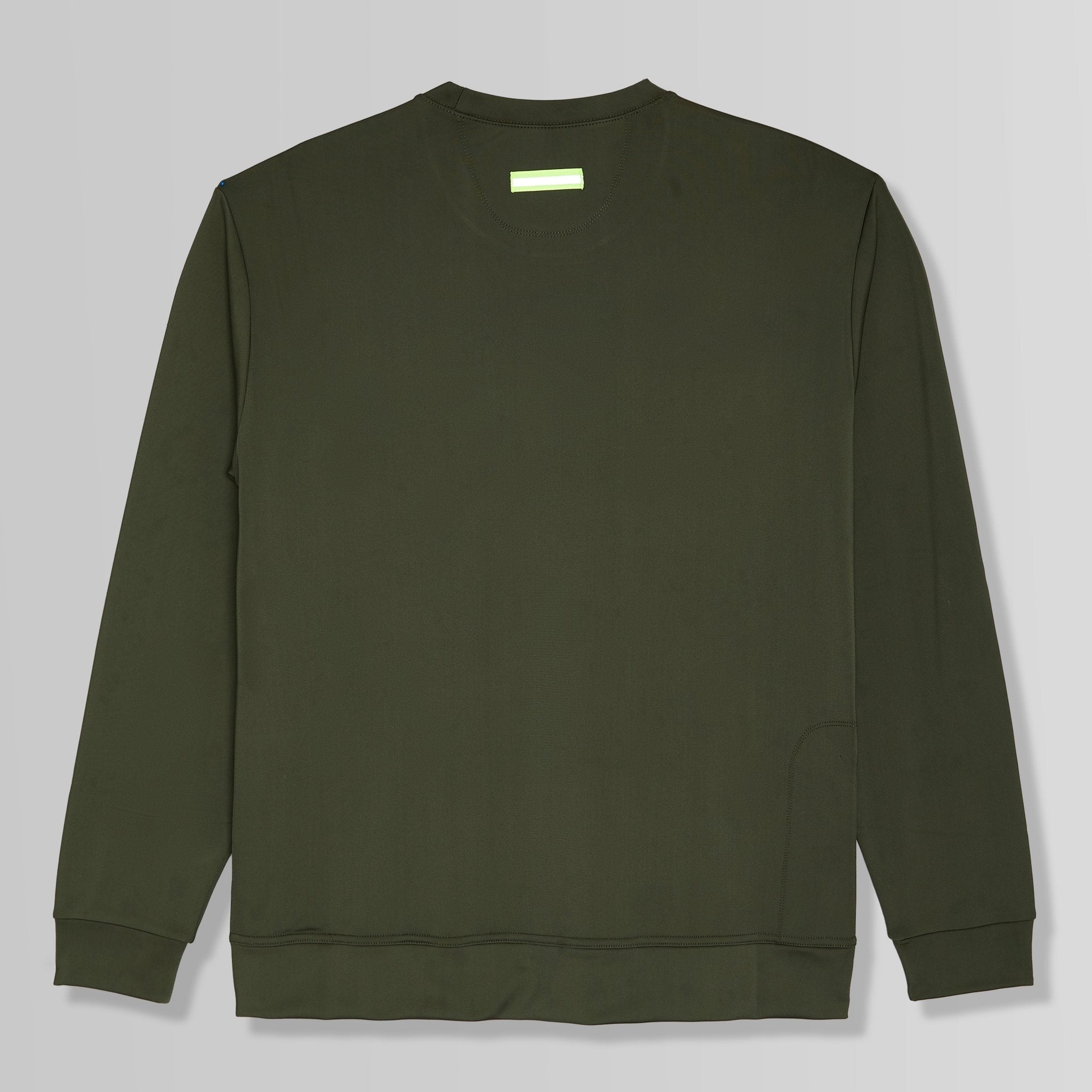'23 Draper Running Sweatshirt - Deep Olive - PYNRS Performance Streetwear