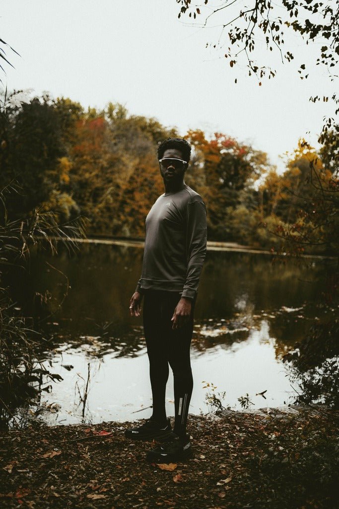'23 Draper Running Sweatshirt - Deep Olive - PYNRS Performance Streetwear