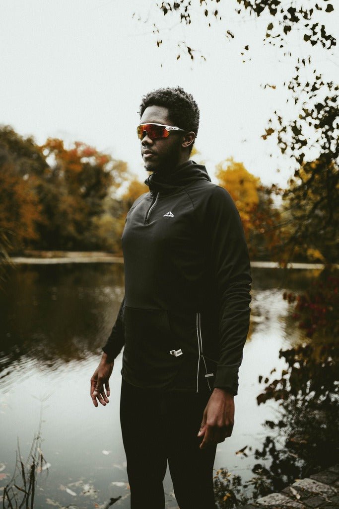 '23 Sydney Performance Hoodie - Deep Olive - PYNRS Performance Streetwear