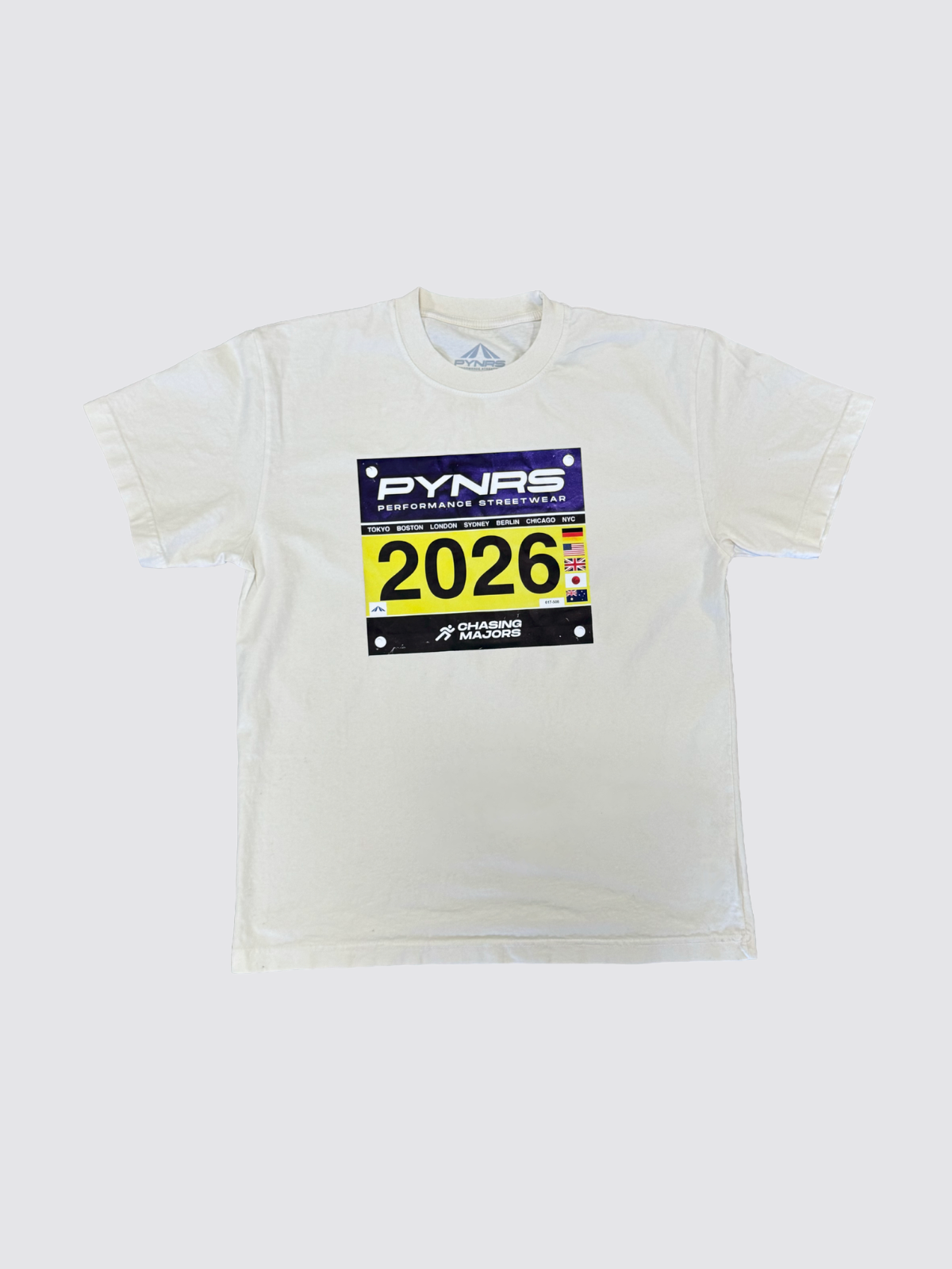 UNISEX CHASING MAJORS TEE