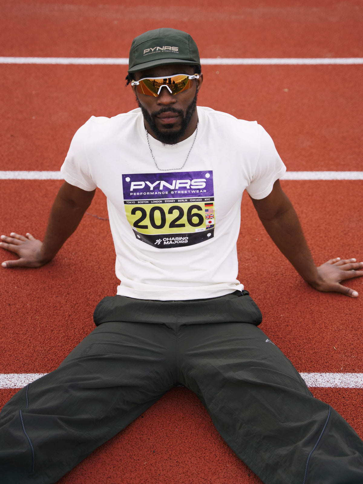UNISEX CHASING MAJORS TEE