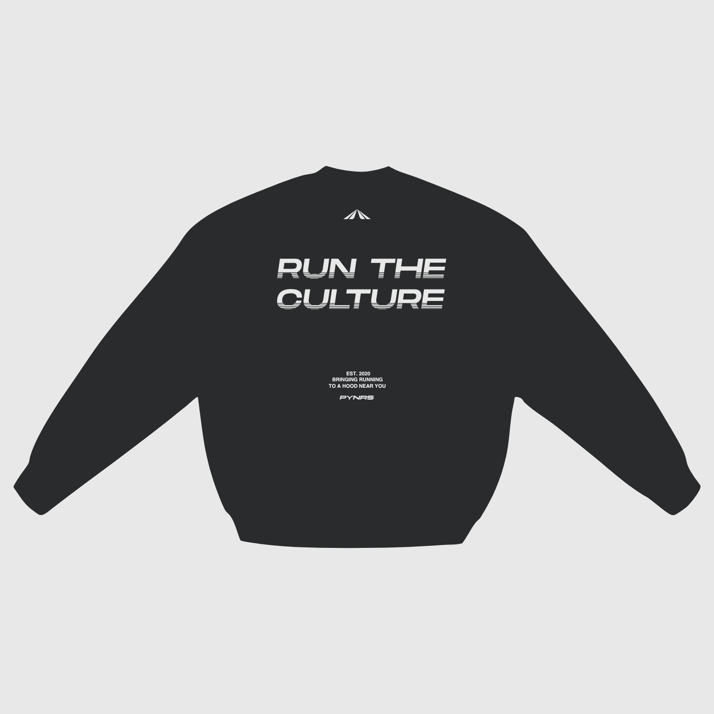 Run The Culture Oversized Crewneck