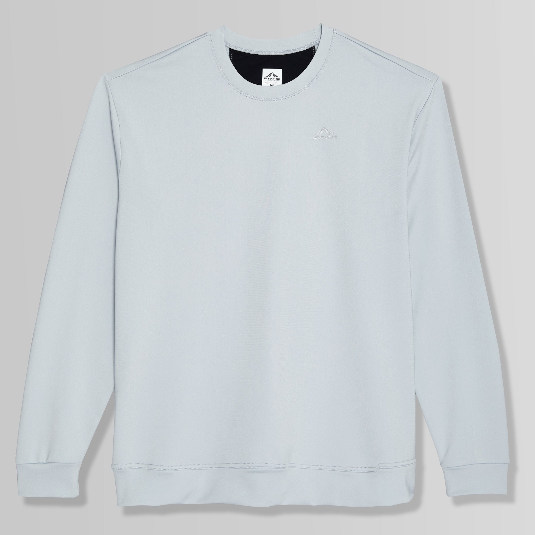 '23 Draper Running Sweatshirt - Cool Grey - PYNRS Performance Streetwear