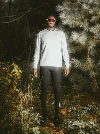 '23 Draper Running Sweatshirt - Cool Grey - PYNRS Performance Streetwear