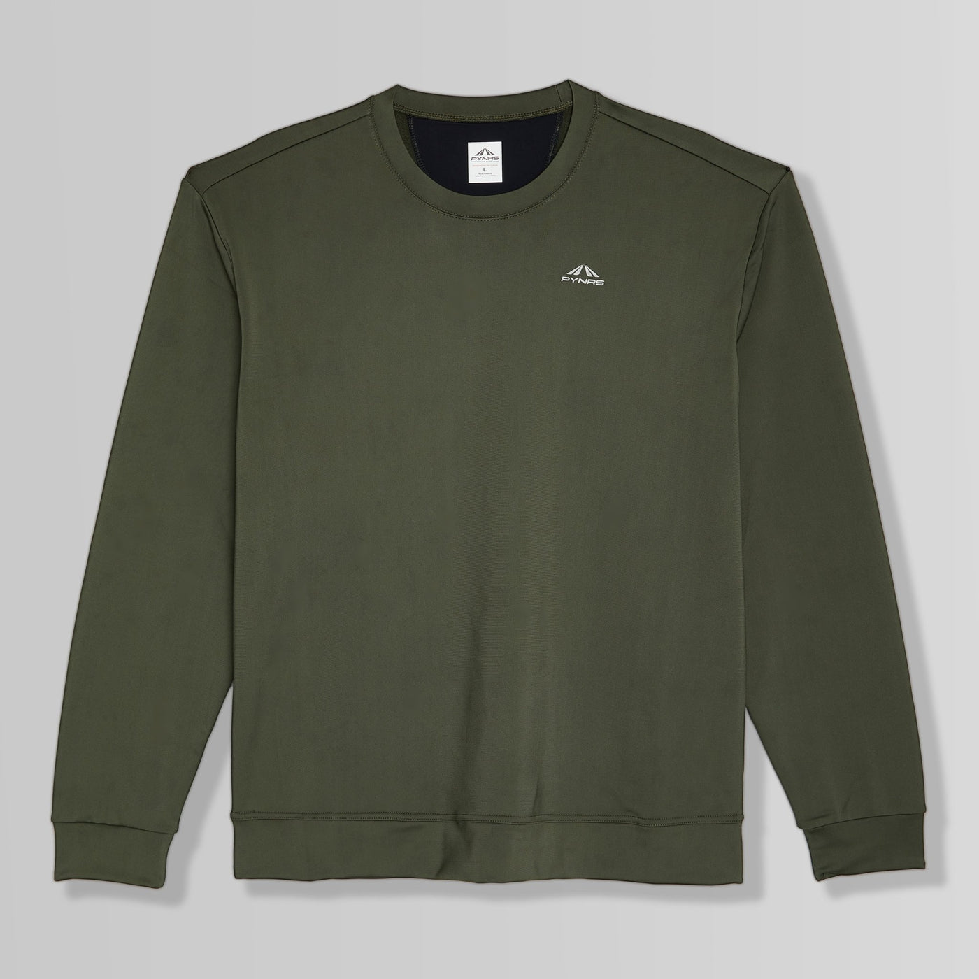 '23 Draper Running Sweatshirt - Deep Olive - PYNRS Performance Streetwear