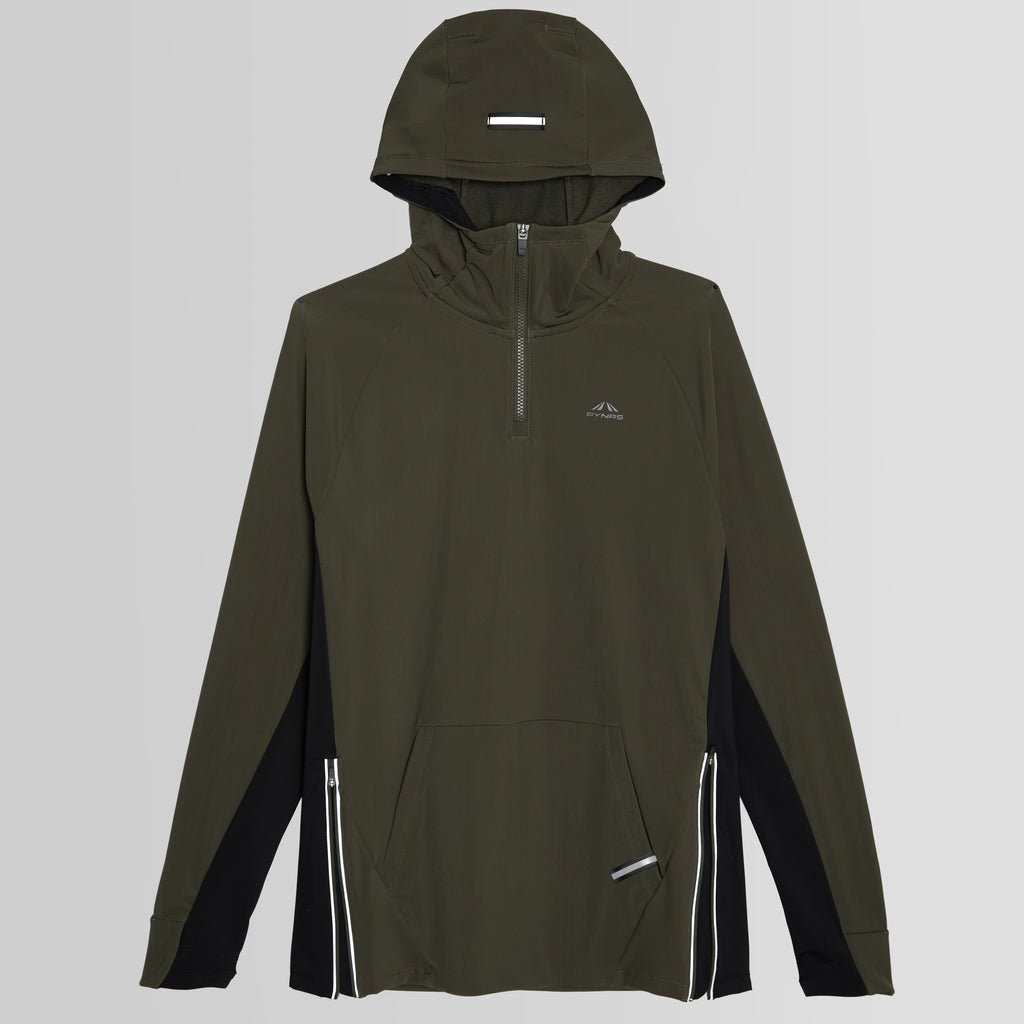 '23 Sydney Performance Hoodie - Deep Olive - PYNRS Performance Streetwear