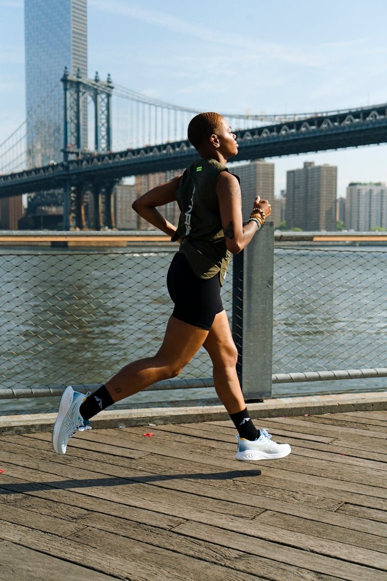 Blue Hill Running Tank - PYNRS Performance Streetwear