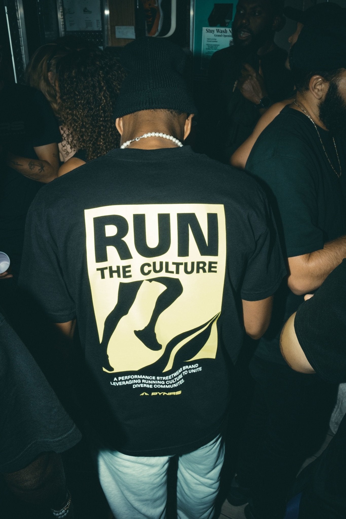 Run The Culture Tee - PYNRS Performance Streetwear